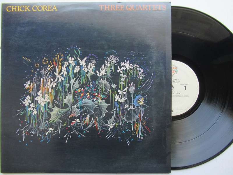 CHICK COREA -  THREE QUARTETS - USA VG+ /VG+