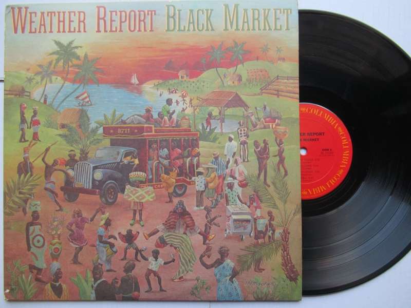 WEATHER REPORT - BLACK MARKET - USA VG / VG+ WITH INNER