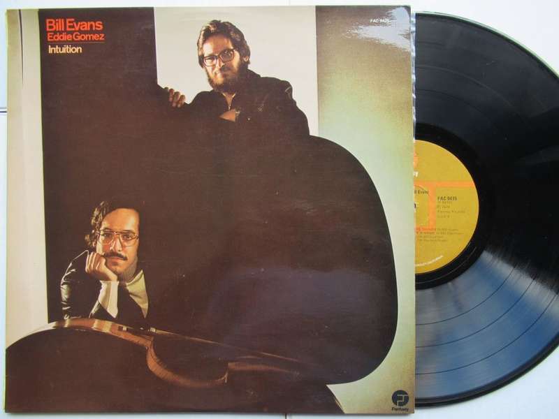 BILL EVANS & EDDIE GOMEZ  - INTUITION - RSA - VG+ /VG+
