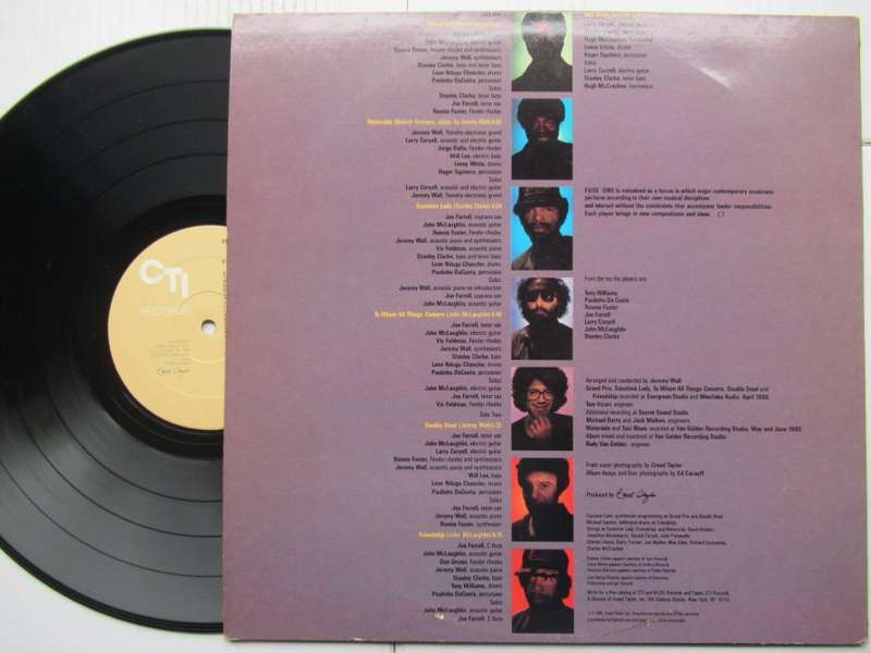 CTI VARIOUS - FUSE ONE - USA VG / VG+