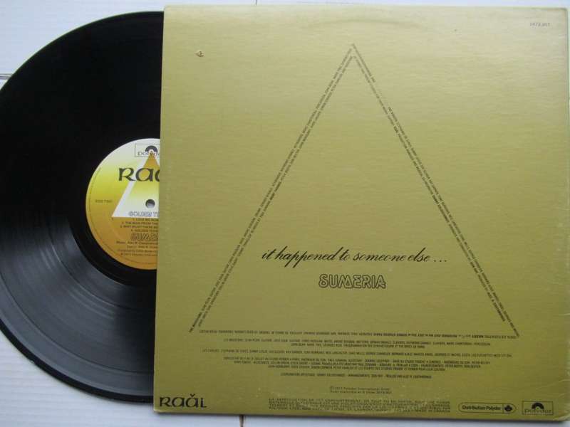 SUMERIA - GOLDEN TEARS - CANADA VG /VG+ GATEFOLD