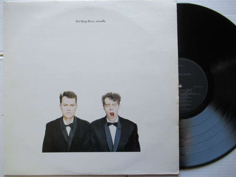 PET SHOP BOYS - ACTUALLY - RSA - VG+ /VG+  WITH INNER
