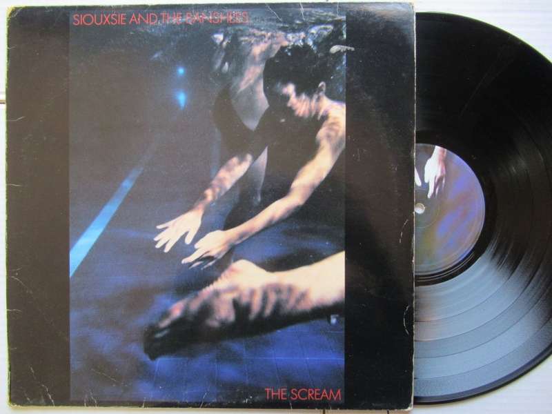 SIOUXSIE AND THE BANSHEES - THE SCREAM - UK VG- /VG- WITH INNER