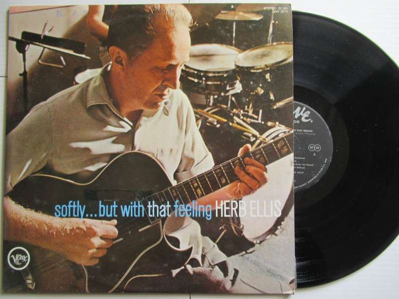 HERB ELLIS - SOFTLY BUT THAT FEELING - JAPAND VG /VG