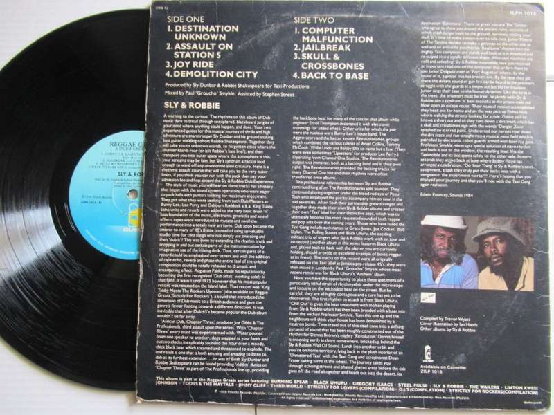 SLY & ROBBIE - A DUB EXPERIENCE - RSA - VG- /VG-