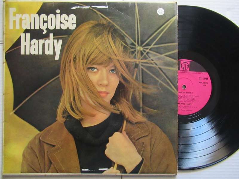FRANCOISE HARDY - S/T - UK VG . VG MONO