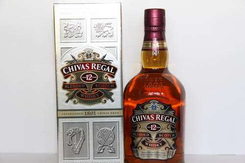 Chivas Regal 12yr 750ml Whisky in Box.