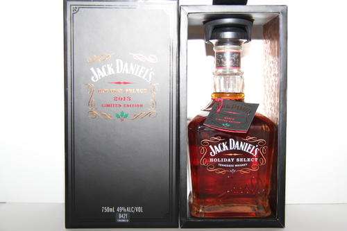 Jack Daniels Holiday Select 2013 Tennessee Whiskey 750ml.