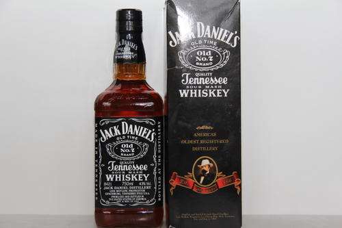 Jack Daniels Heritage Bottle Whiskey 750ml in box.