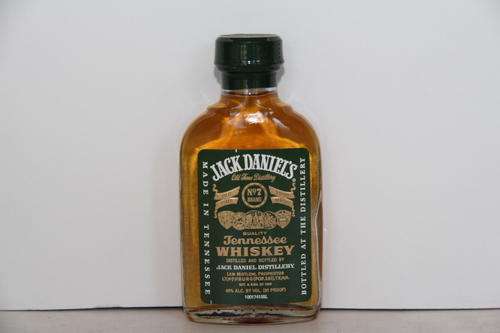 Jack Daniels Green Label 100ml Whiskey Bottle.