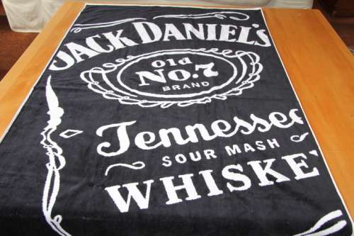 Jack Daniels Beach Towel.