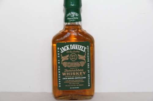 Jack Daniels Green Label 200ml Whiskey Bottle.