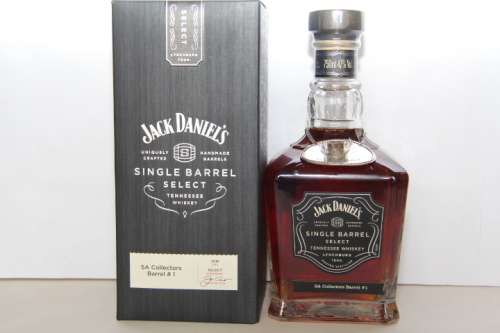 Jack Daniels SA Collectors Barrel #1 Single Barrel Whiskey 750ml 47%(94 Proof) 2017