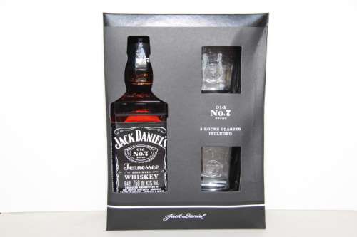 Jack Daniels and 2 Glasses 2020 Edition 750ml 43(86 Proof)