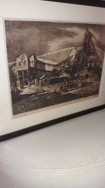 Tinus De Jongh Etching