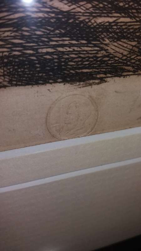 Tinus De Jongh Etching