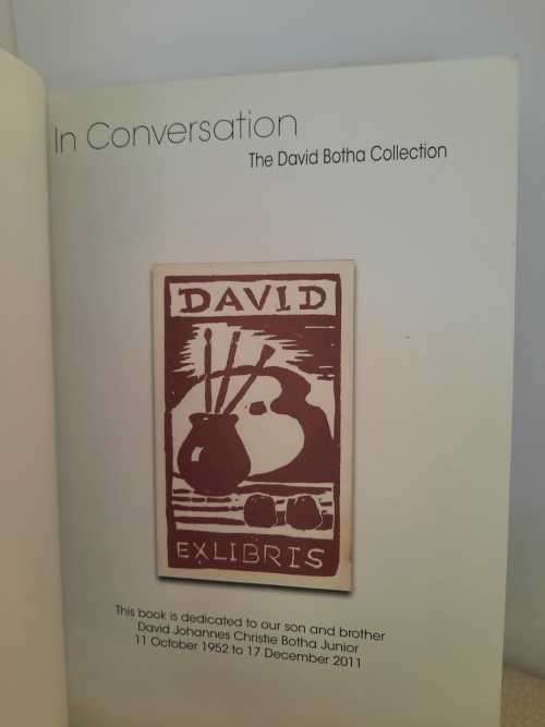 In Conversation David Botha the art collection Book painting oil