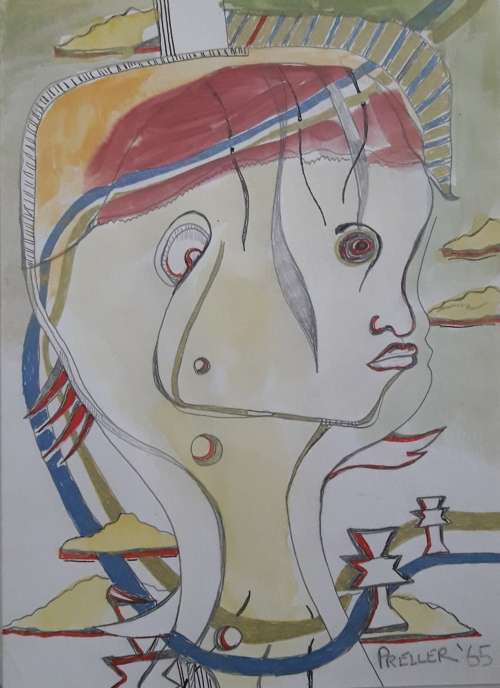 Alexis preller watercolour