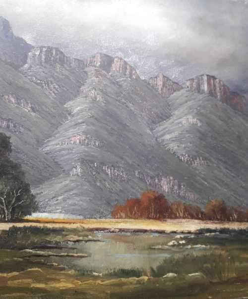 W.H.Coetzer Oil Painting