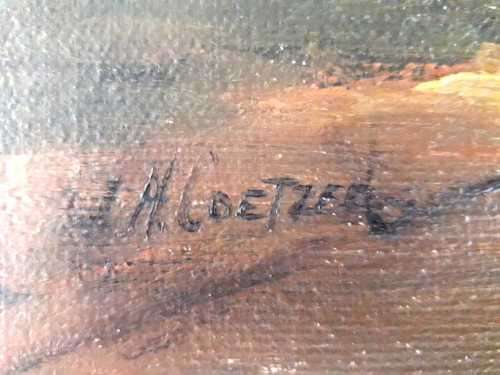 W.H.Coetzer Oil Painting