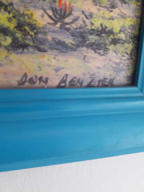 Don Benzien oil Painting INVESTMENT Art