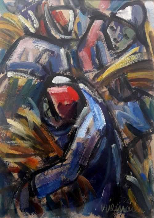 2x Hennie Niemann paintings