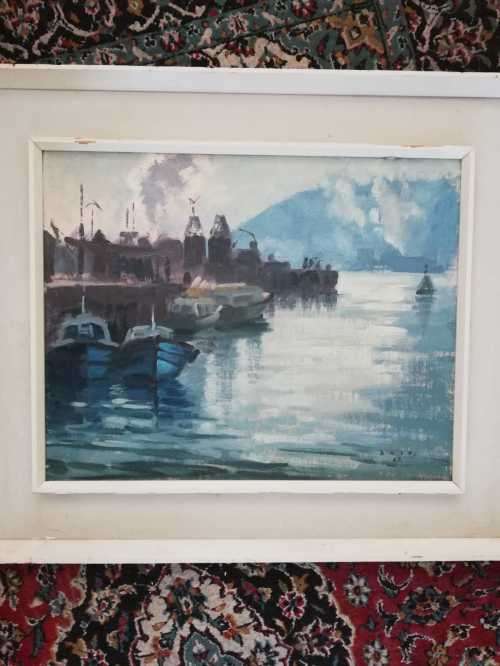 Rowena Bush oil painting