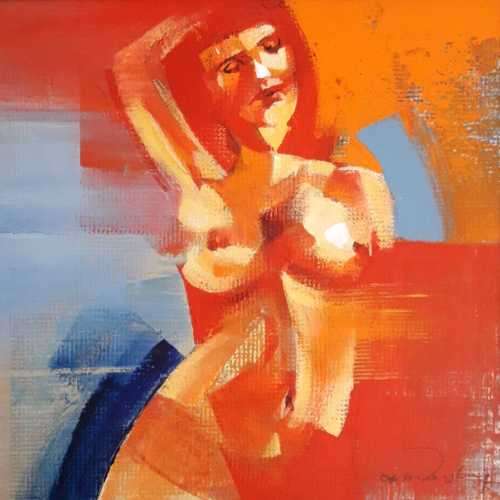 Derric van Rensburg oil painting
