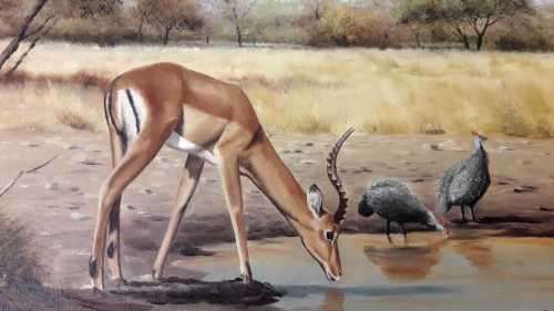 Thomas Hacking oil painting