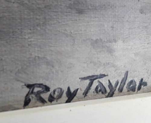 Roy Taylor oil painting