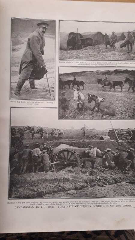 Joblot 9 x books The Great war by H.W.Wilson