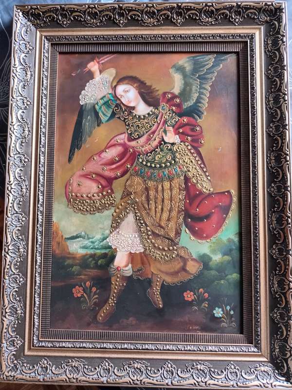Oil paint Arc angel