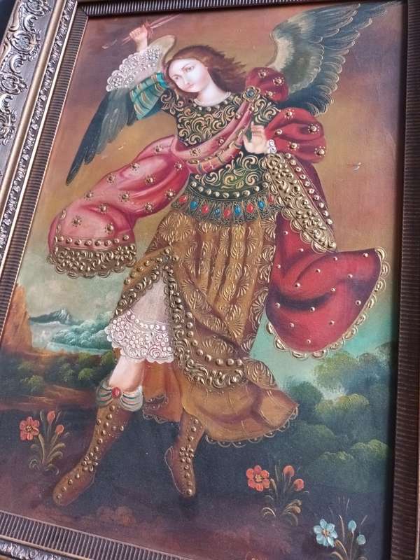 Oil paint Arc angel