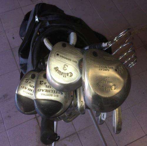 Callaway Golf Set ( Drivers and Irons ) plus Slazenger Golf Bag