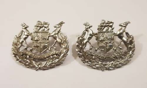 Set of Chrome Warrant Officer 1st Class Rank Badges