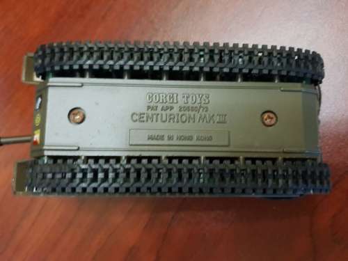 Corgi Toys Centurion Mk3 Tank Pat App 20880/73