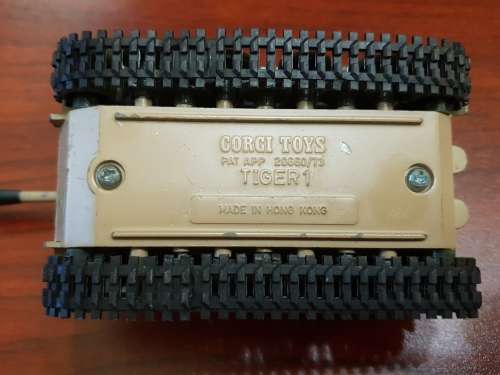 Corgi Toys Tiger 1 Tank Pat App 20660/73