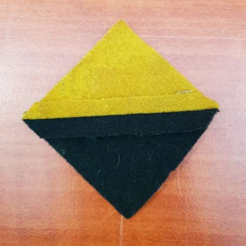 1st SA Infantry Division Helmet Flash 1940-43 ( World War 2 )