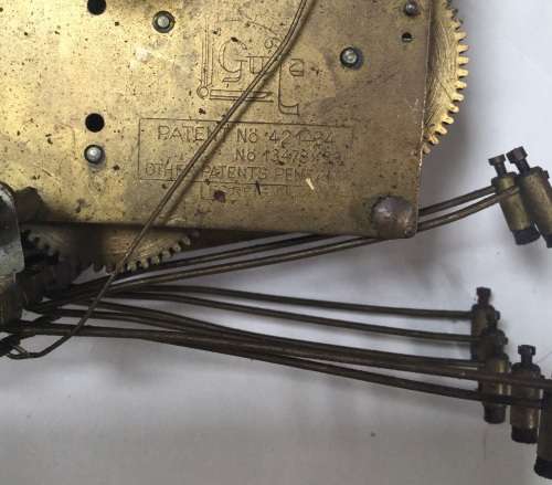 Gufa clock mechanism as per photos