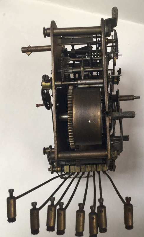 Gufa clock mechanism as per photos