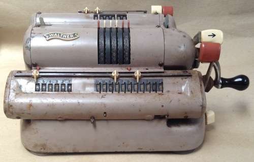 Walther calculator.....in rough condition....please see photos