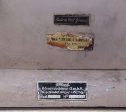 Walther calculator.....in rough condition....please see photos