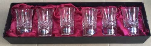 Maritzburg College....shot glasses for "Springbokkies"....cased set of six
