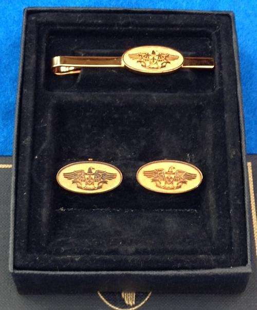 Tie Pin and Cufflinks Boxed Set