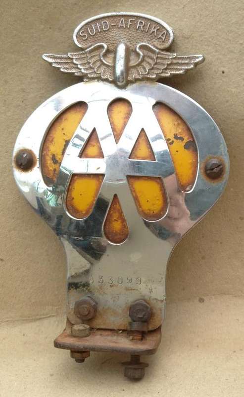 AA Car Badge,.....postage R23.00
