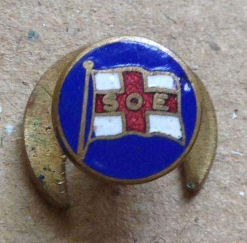 Sons of England, buttonhole badge. Postage R23.00