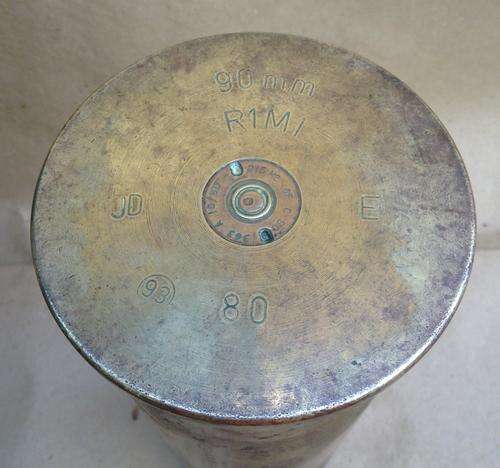 90mm Shell Case.....approx 352mm height.....Postage R48.00