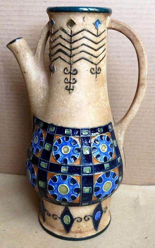 Retro Amphora Jug/Vase made in Czecho-Slovakia,   28cms high.   Postage R45.00