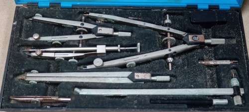 Staedtler Mars drawing set....well used but not abused