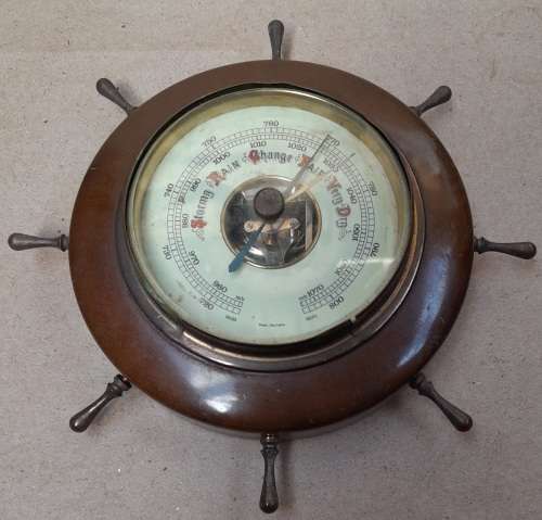 Barometer, naval theme, works perfectly.